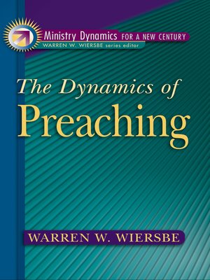 cover image of The Dynamics of Preaching